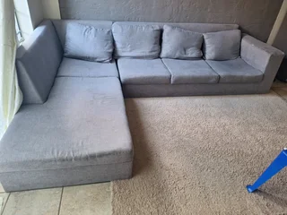 L-shaped couch