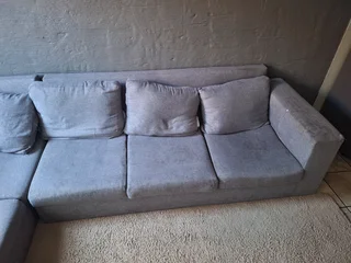 L-shaped couch