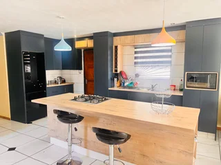 Alone standing double storey family home with 4 bedrooms is available to LET in Fleurhof