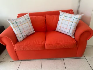 Orange Coricraft couch