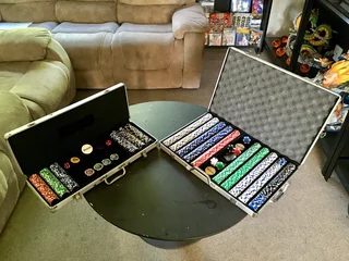 1000 Piece & 300 Piece Poker Sets - From R490