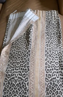 Curtain with tie-back