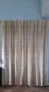 Curtain with tie-back