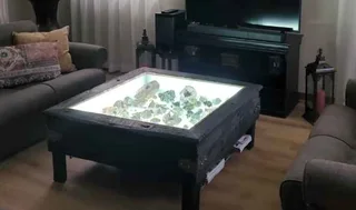 Sleeper Wood Coffee Table