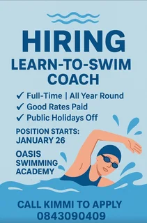 Swim Coach Position Full Time