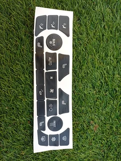 BMW e90 Climate Control decals