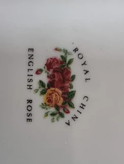 Royal china porcelain rose dinnerware set