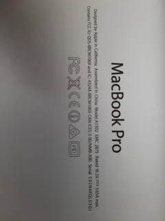 MACBOOK  PRO