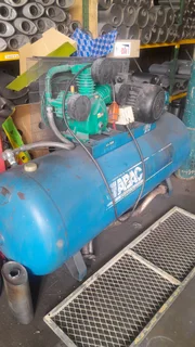 Compressor and forklift