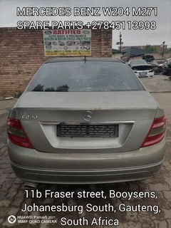 STRIPPING MERCEDES W204 FOR  SPARE PARTS