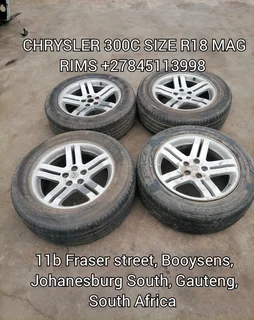 Chrysler 300c Mag Rims Size R18