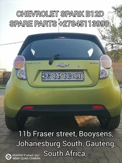 Chevrolet Spark Bootlid, Tail  Lights, Back Bumper