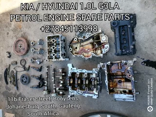 Kia / Hyundai 1.0l G3la Petrol Engine Spare Parts