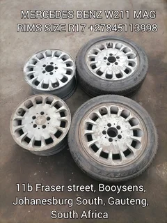 Mercedes Benz W211 Mag Rims Size R16