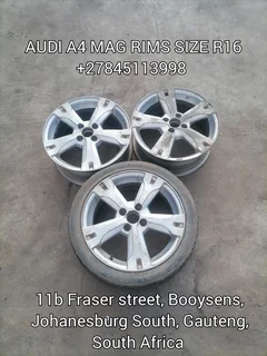 AUDI MAG RIMS SIZE R16