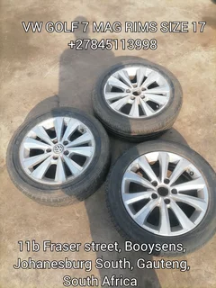 VW GOLF 7 MAG RIMS SIZE R17