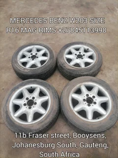 Mercedes Benz W203 Mag Rims Size R16
