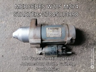 Mercedes Benz W205 Starter Motor
