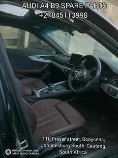 Stripping Audi A4 B9 For Spare Parts