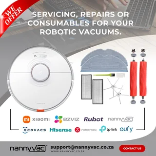 Robot Vacuum Repair, Servicing and Spares