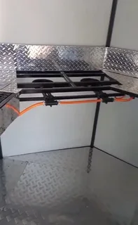 Second hand 3.4(L) 1.8m(W) 2.05m(H) food trailer for sale