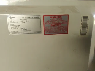 Microwave - Ad posted by French Spare Parts