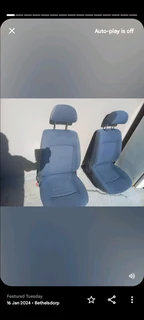Vw citi golf front and rear seats