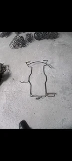 Opel corsa utility   spare wheel carrier