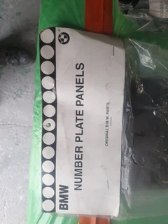 Bmw E36 number  plate panels