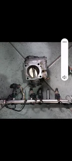 Vw mp9 throttle  body,fuel rail,injectors