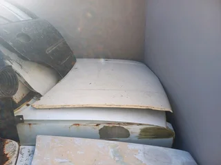 1980 opel kadett  bonnet and steering rack      rack