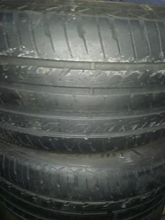 Six 225/45/17inch tyres  R300 each