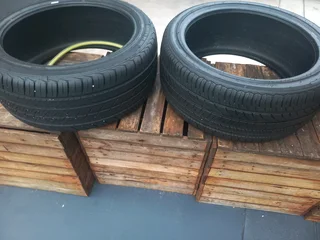Six 225/45/17inch tyres  R300 each