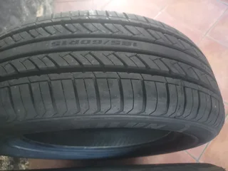 Two brand new  185/60/15" tyres