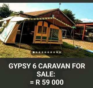 GYPSY 6 CARAVAN FOR SALE:&#61; R 59 000