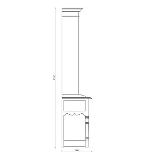 Block and Chisel Welsh Dresser