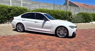 2016 White BMW F30 340i M-Sport Automatic