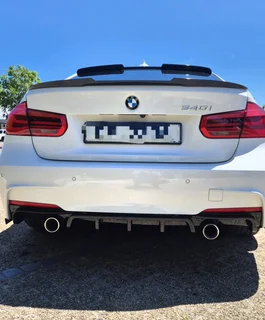 2016 White BMW F30 340i M-Sport Automatic