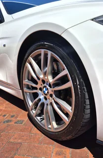 2016 White BMW F30 340i M-Sport Automatic