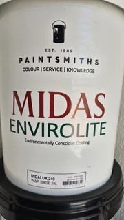 Midas Envirolite 20LTR Acrylic White Paint