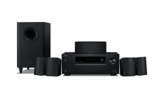 Onkyo TX-SR373 - 5.1 Channel AV Receiver,speakers and subwoofer