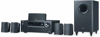 Onkyo TX-SR373 - 5.1 Channel AV Receiver, speakers and subwoofer