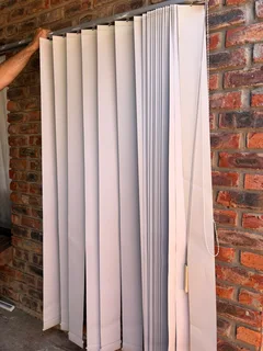 Vertical Blinds x 2 with Blockout material