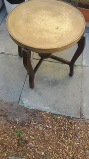 Antique Brass Table