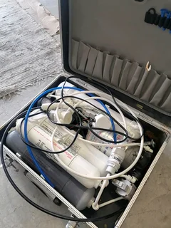 Camping reverse osmosis water purifier