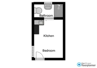 Modern Bachelor/ Studio Flat based on the Bluff