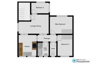 Pet friendly and spacious 2.5 Bedroom Maisonette with secure parking based on the Bluff