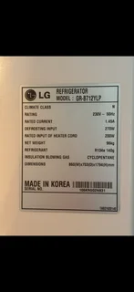 LG Large Fridge