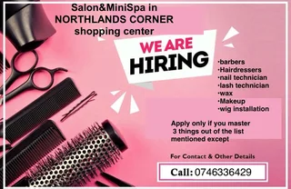 Salon/spar - Ad posted by lydia nyembwe