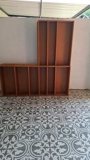 Large Wooden Shelving / Storage Unit